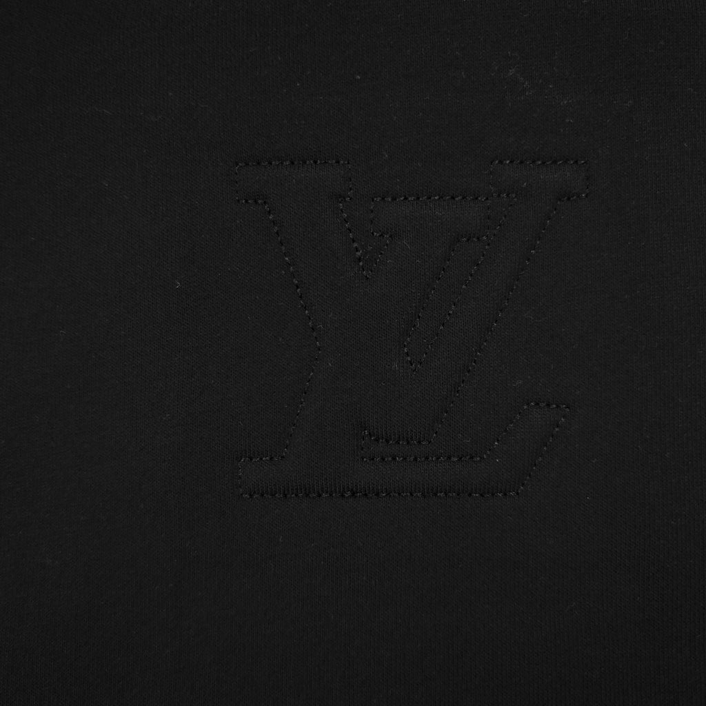 Louis Vuitton Embroidered Patch Logo Hoodie – 2025FW