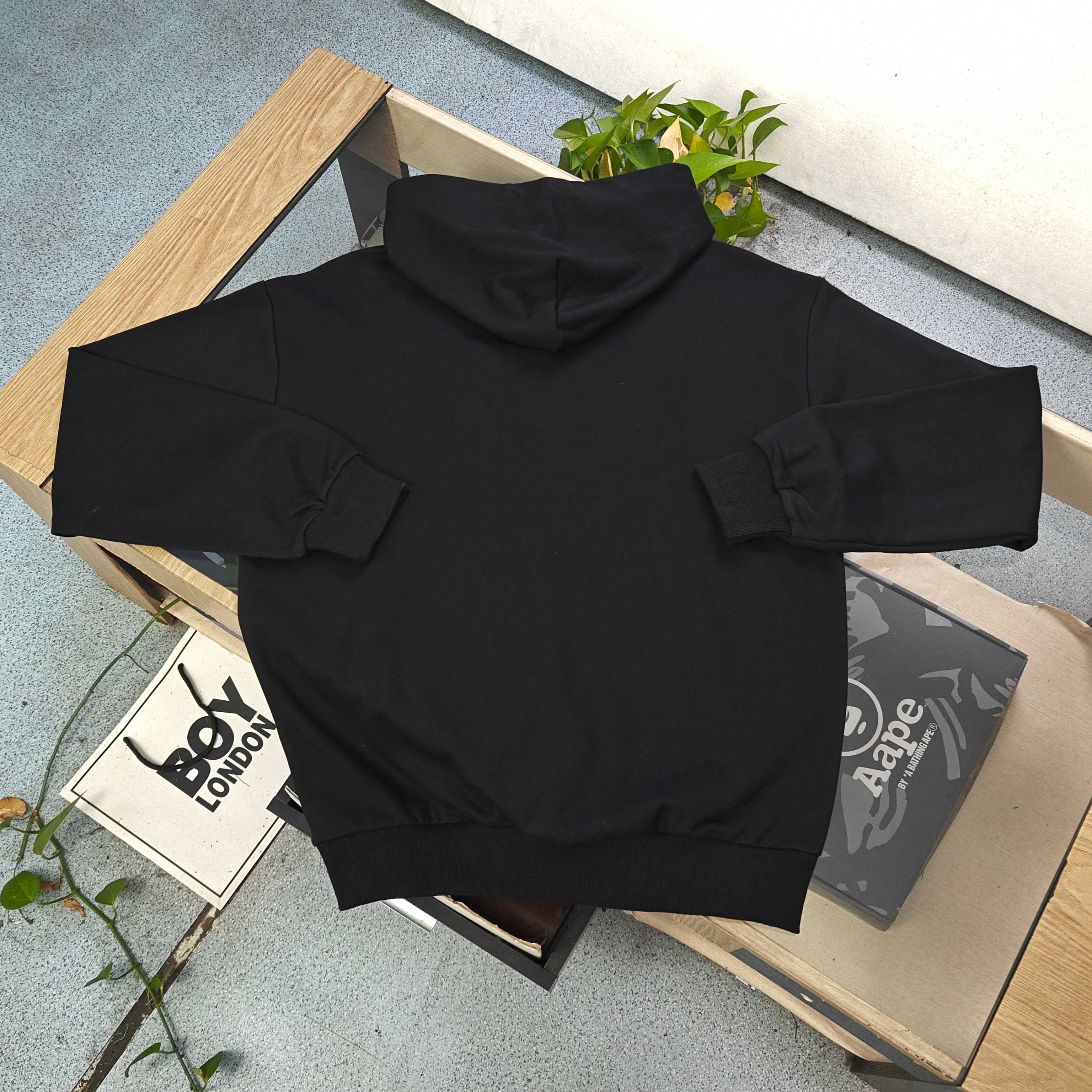 Louis Vuitton Embroidered Patch Logo Hoodie – 2025FW