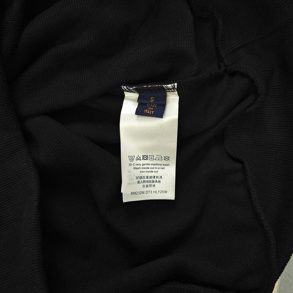 Louis Vuitton Embroidered Patch Logo Hoodie – 2025FW