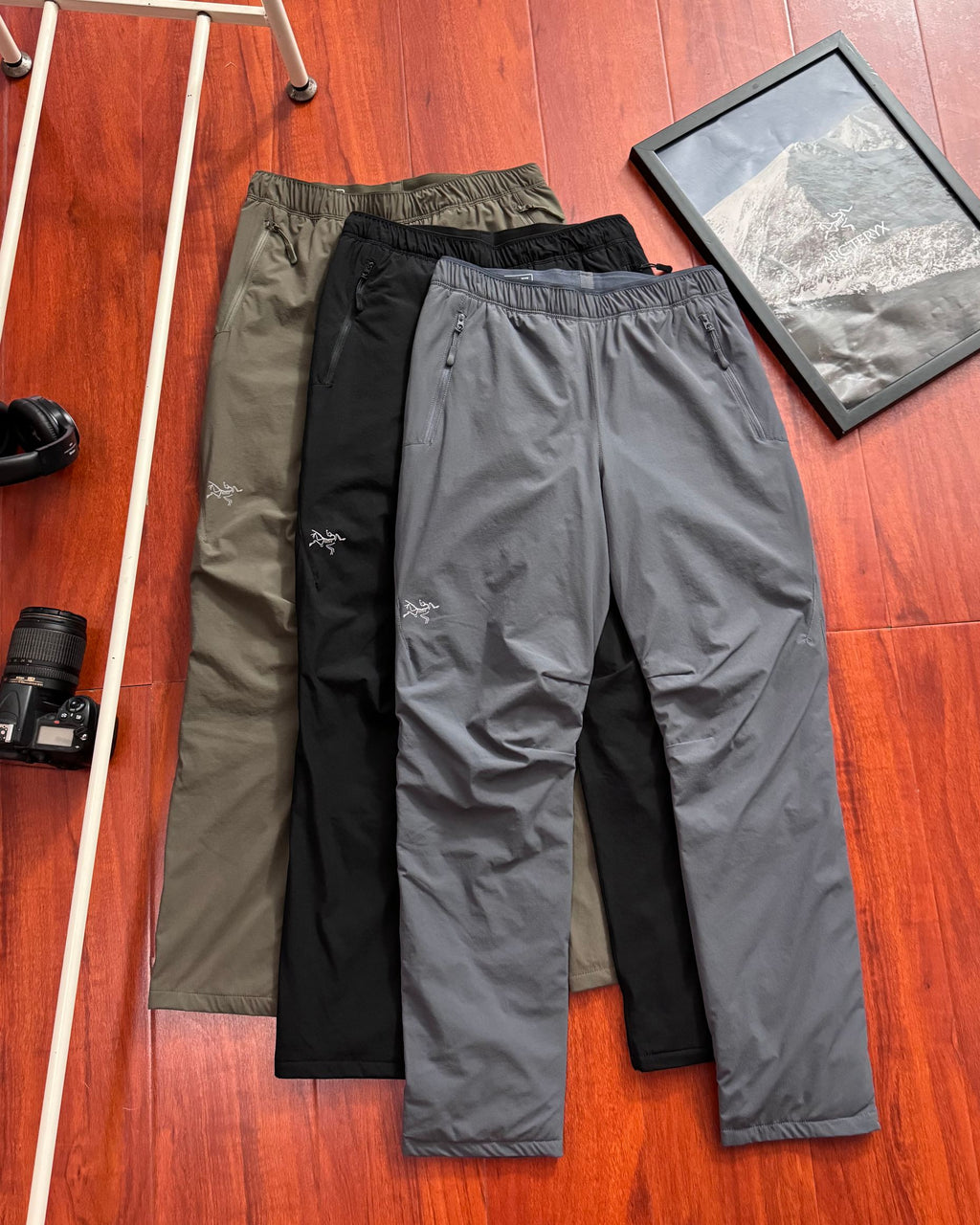 Arc'teryx TRAINING Series Windproof Down Trousers – Winter Collection