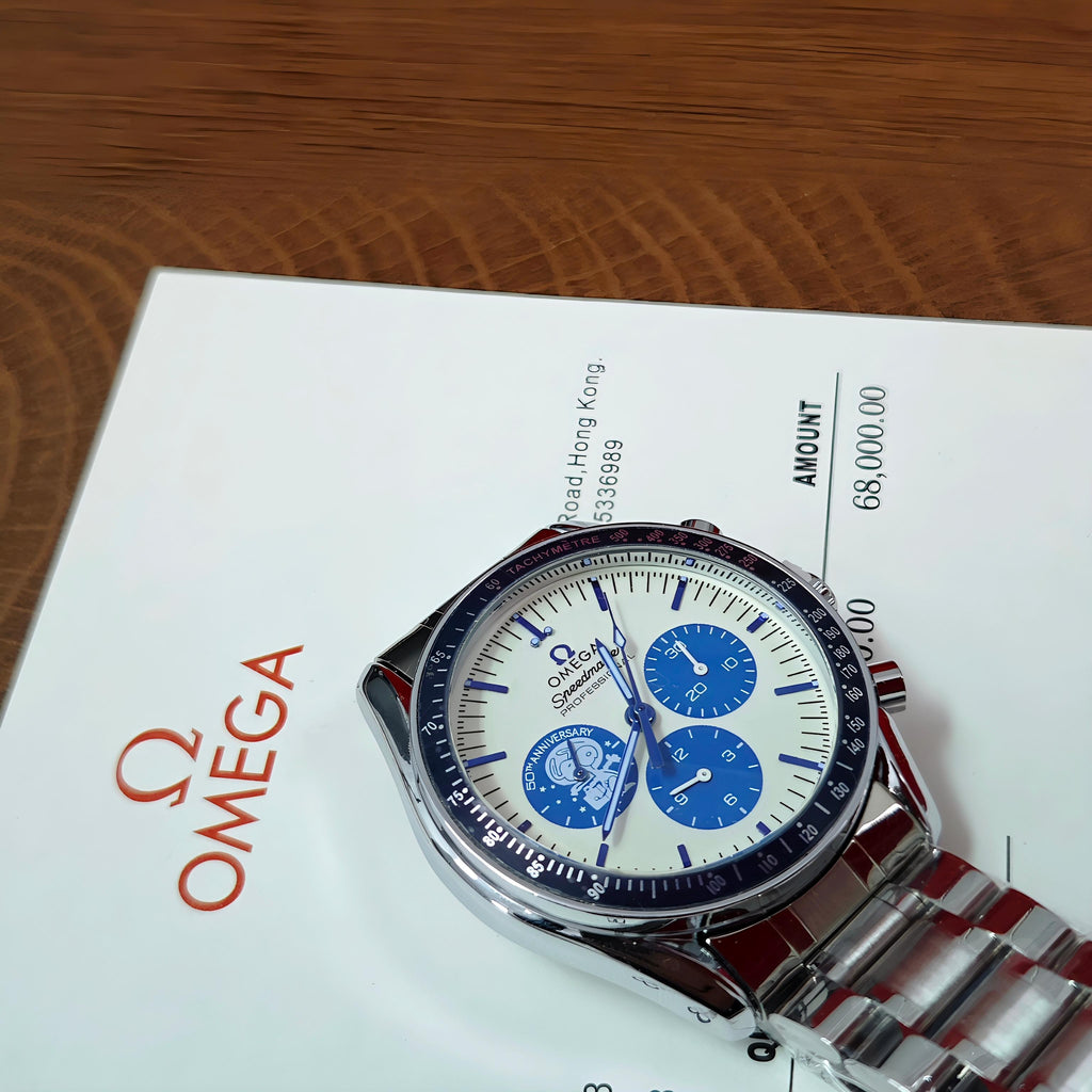 Omega Speedmaster Snoopy 50th Anniversary Quartz Watch