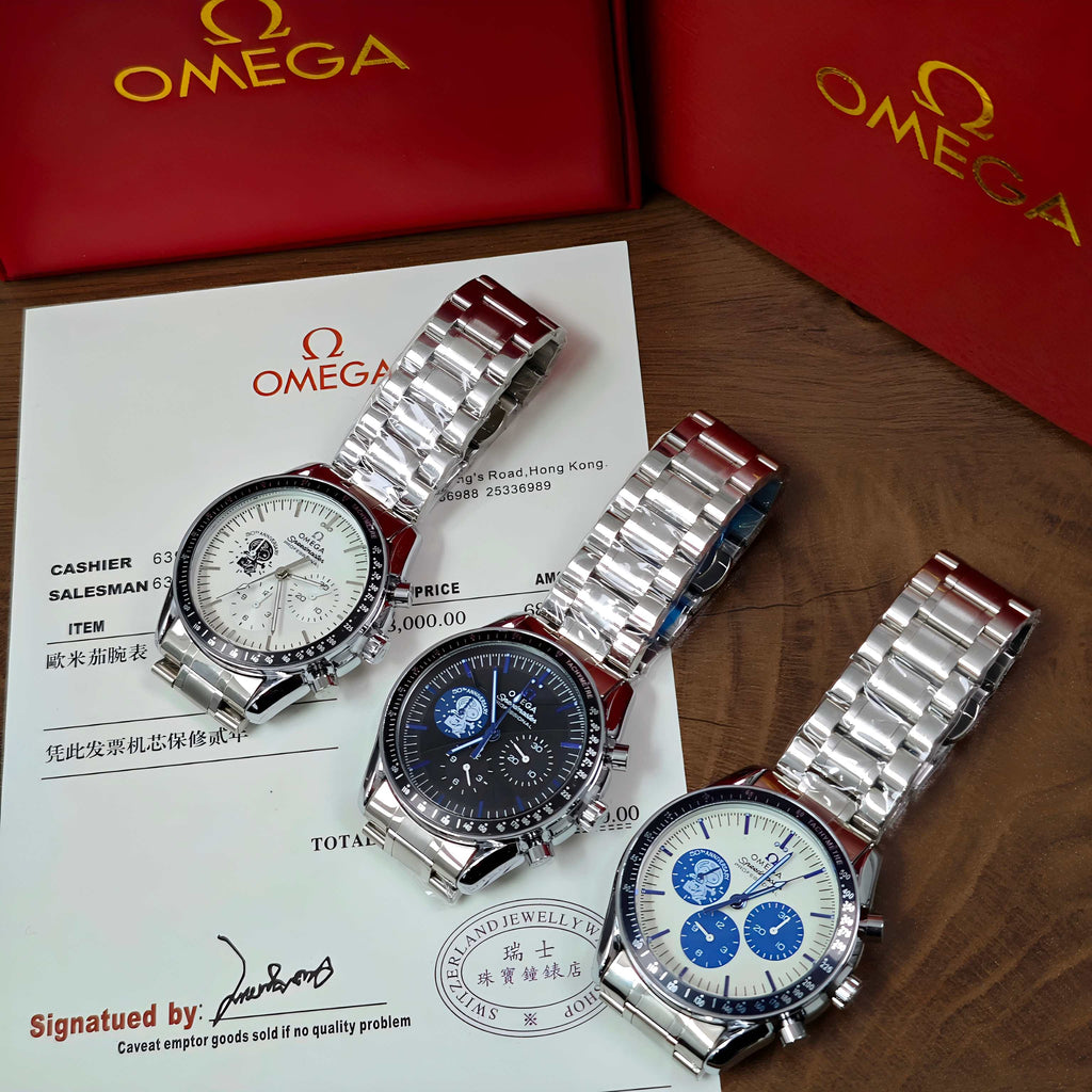 Omega Speedmaster Snoopy 50th Anniversary Quartz Watch