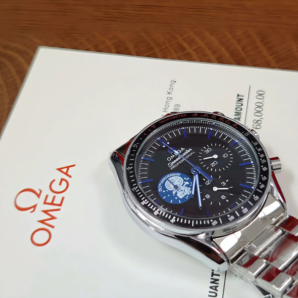 Omega Speedmaster Snoopy 50th Anniversary Quartz Watch