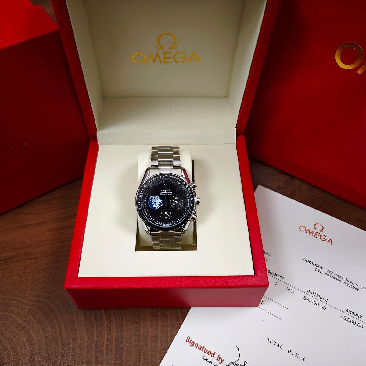 Omega Speedmaster Snoopy 50th Anniversary Quartz Watch