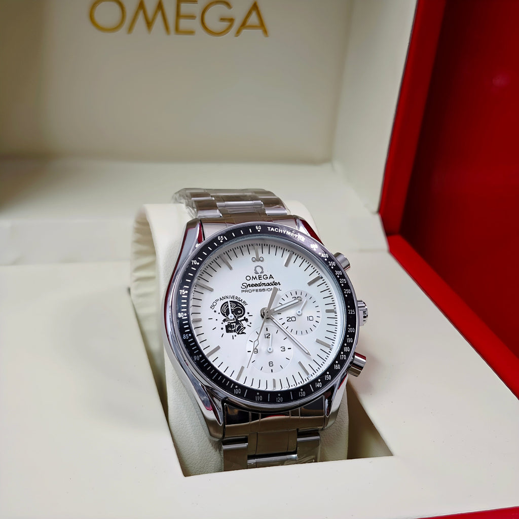 Omega Speedmaster Snoopy 50th Anniversary Quartz Watch