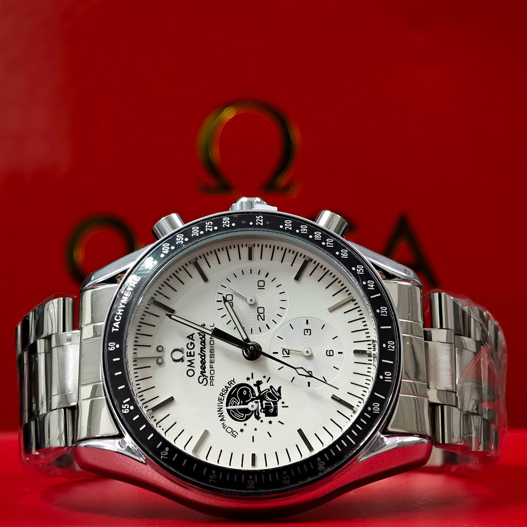 Omega Speedmaster Snoopy 50th Anniversary Quartz Watch