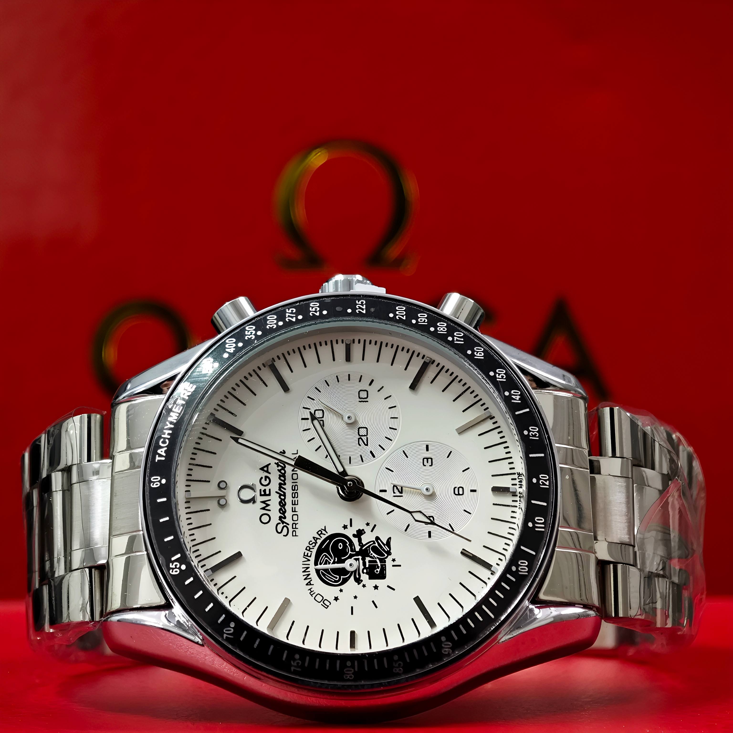 Omega Speedmaster Snoopy 50th Anniversary Quartz Watch