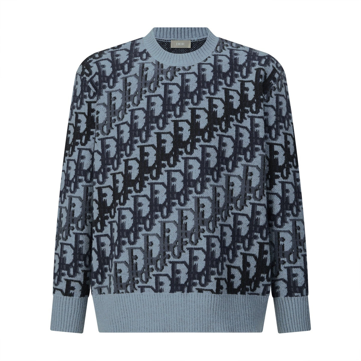 Dior Oblique Jacquard Wool Crewneck Sweater – 2026SS