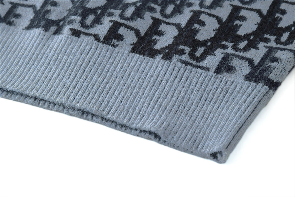Dior Oblique Jacquard Wool Crewneck Sweater – 2026SS