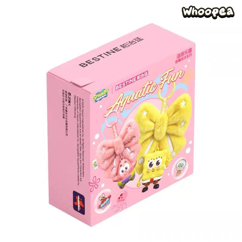 SpongeBob Aquatic Fun Series Fragrance Plush Pendant Blind Box