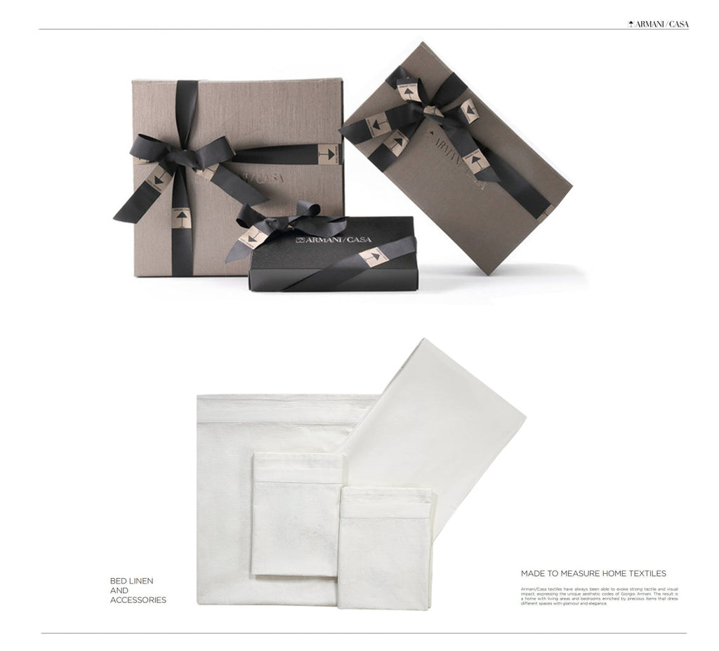 Armani Casa 3D Python Jacquard Four-Piece Bedding Set – SS25