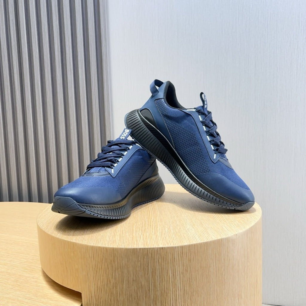 Boss Men's Layered Sport Sneakers