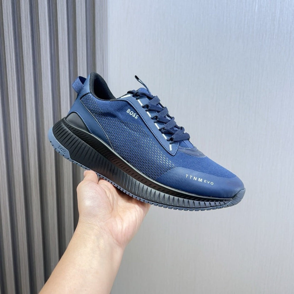 Boss Men's Layered Sport Sneakers