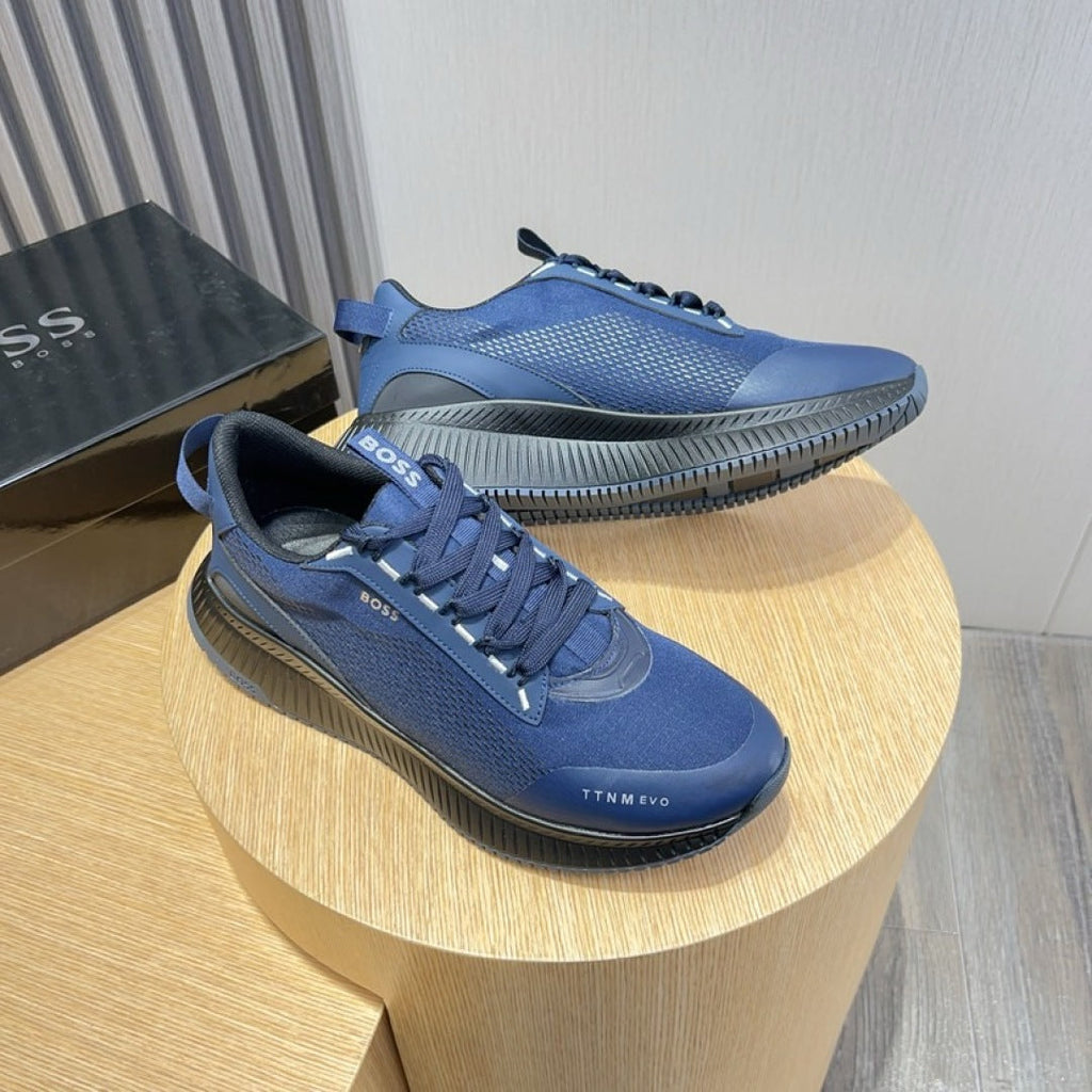 Boss Men's Layered Sport Sneakers