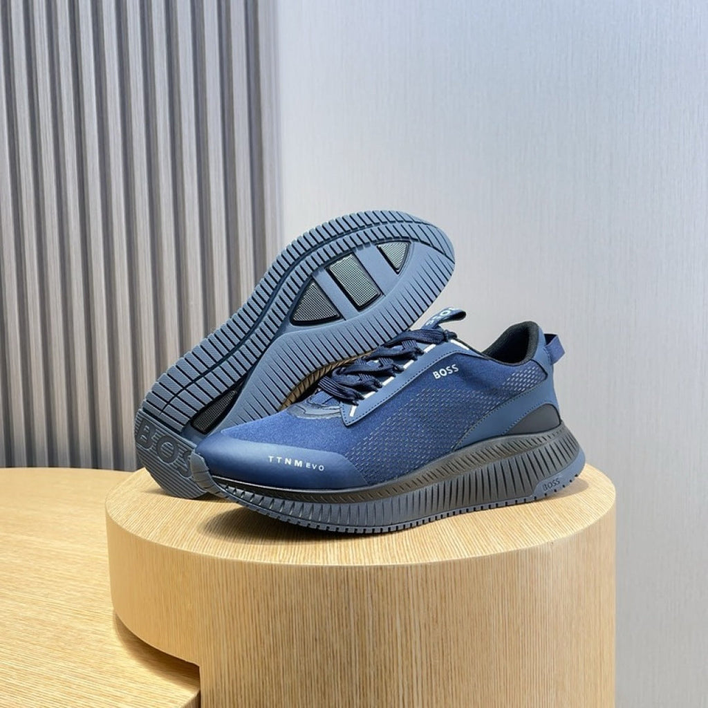 Boss Men's Layered Sport Sneakers