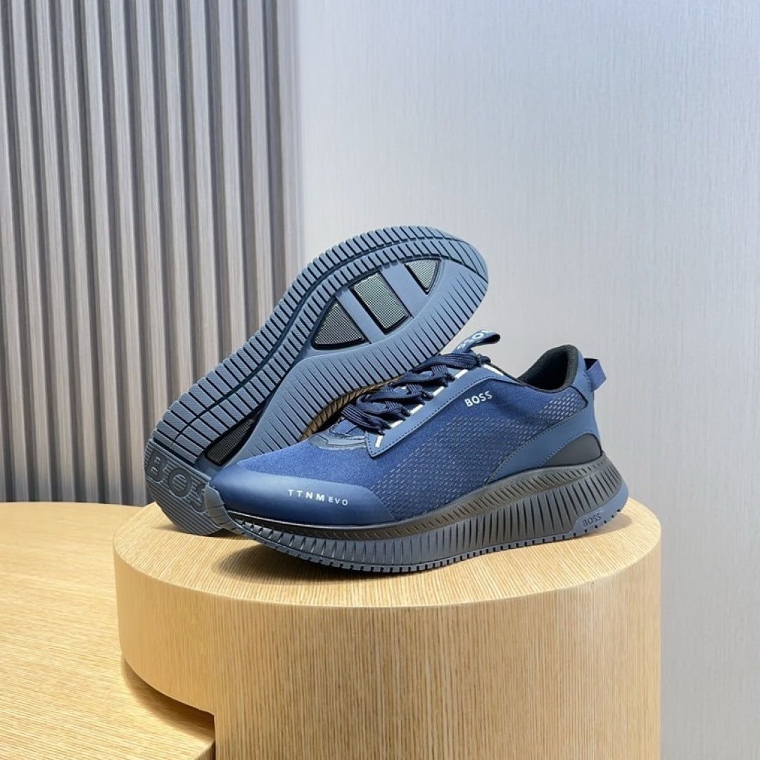 Boss Men's Layered Sport Sneakers
