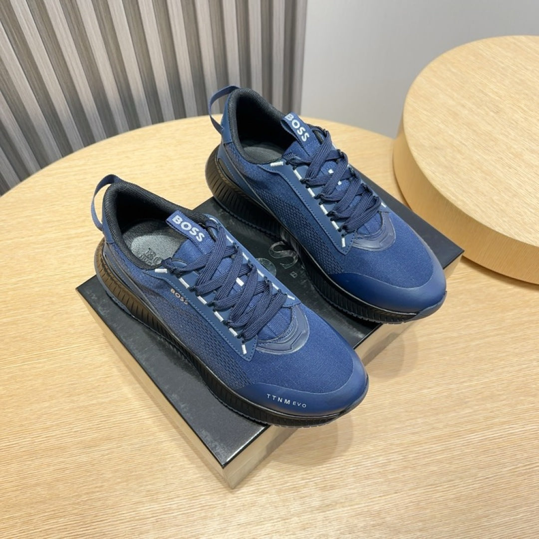 Boss Men's Layered Sport Sneakers
