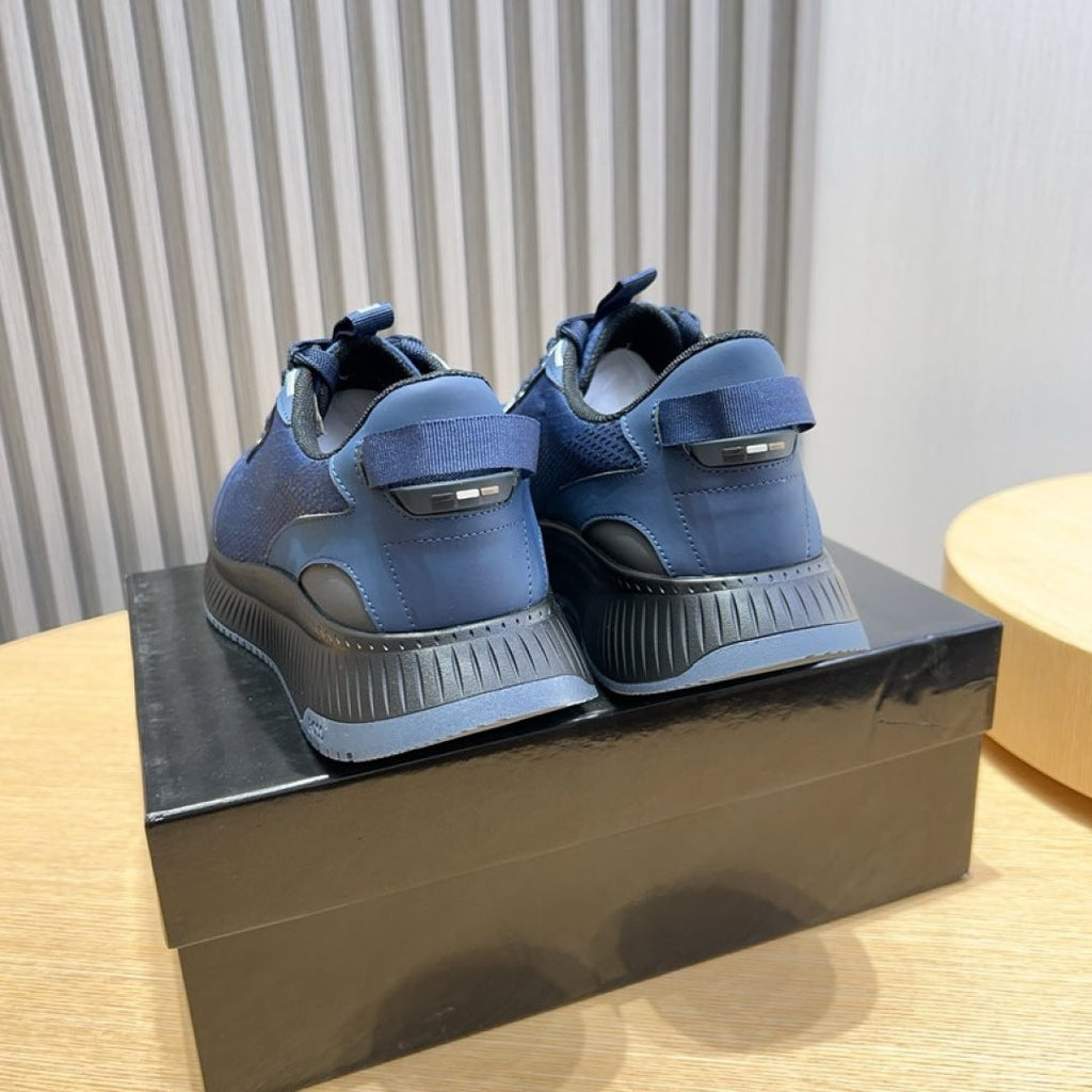 Boss Men's Layered Sport Sneakers