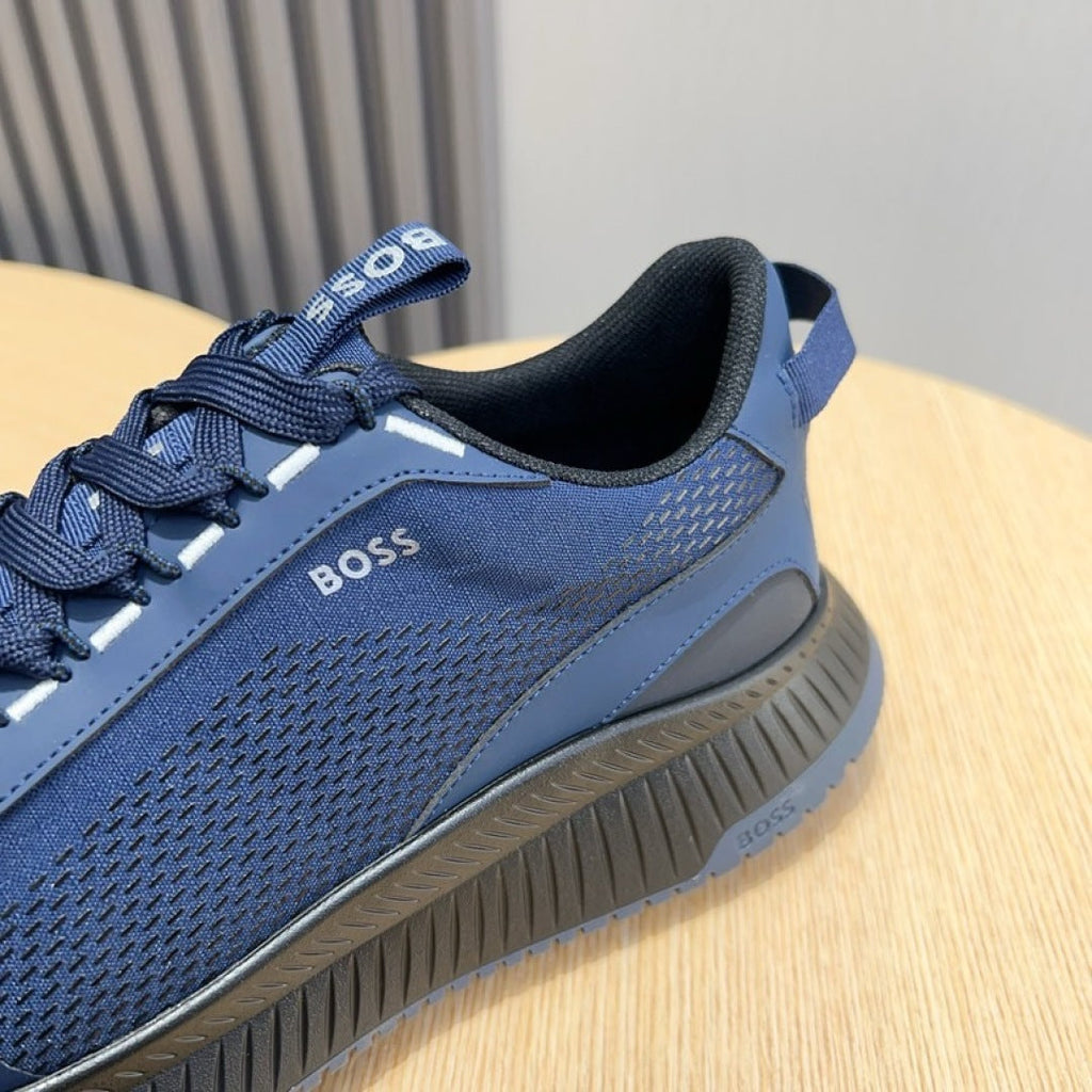 Boss Men's Layered Sport Sneakers