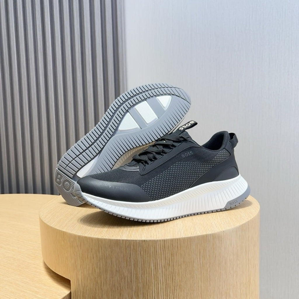 Boss Men's Layered Sport Sneakers