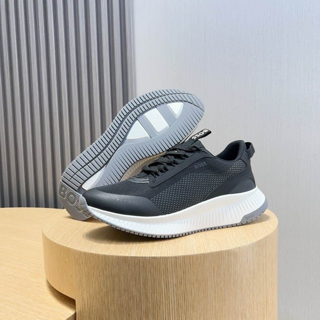 Boss Men's Layered Sport Sneakers