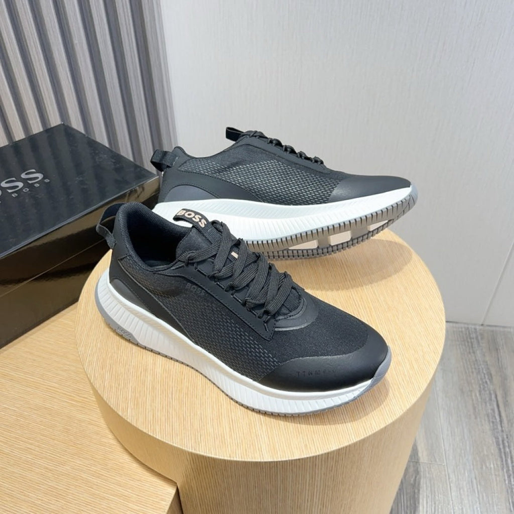 Boss Men's Layered Sport Sneakers