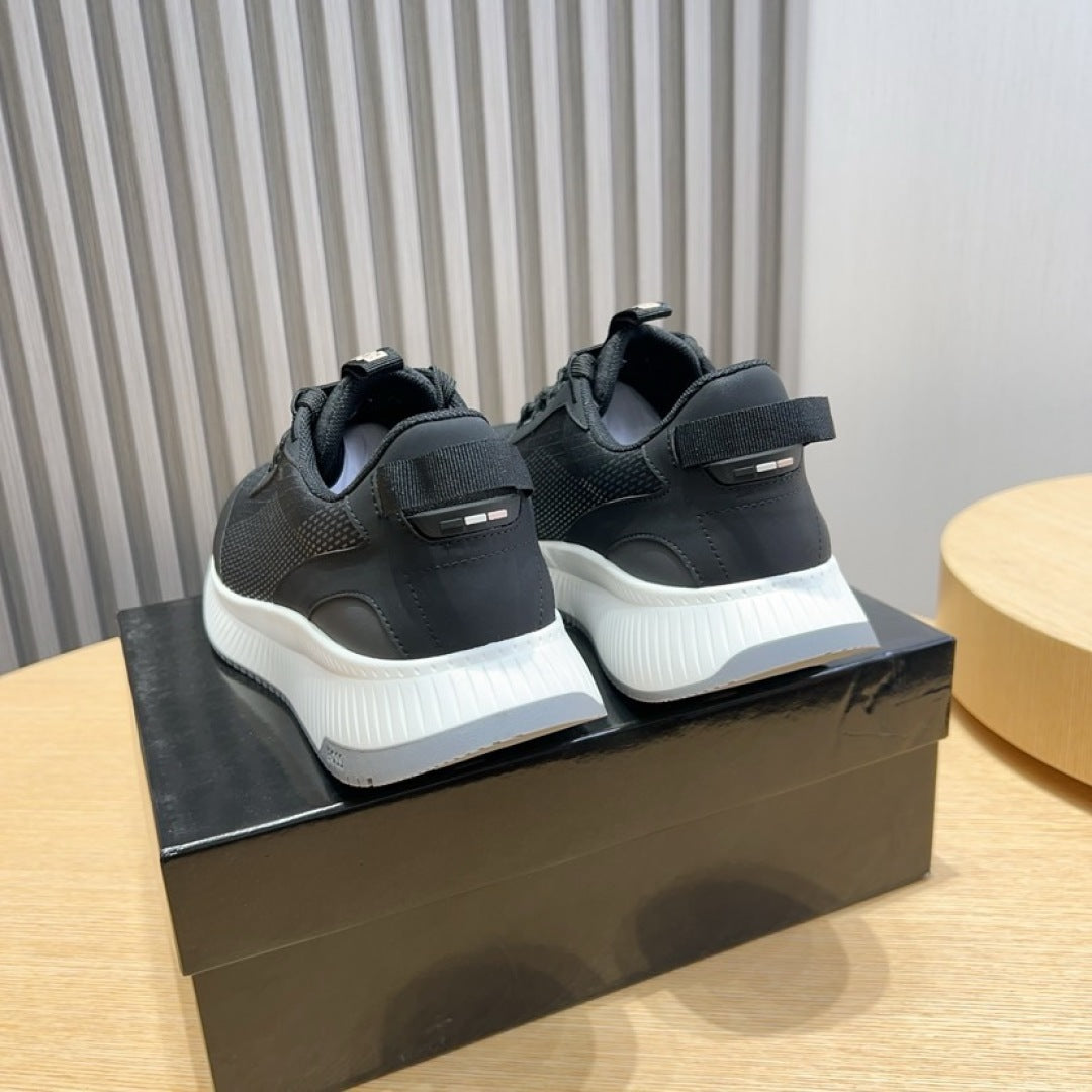 Boss Men's Layered Sport Sneakers