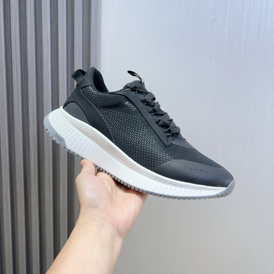 Boss Men's Layered Sport Sneakers