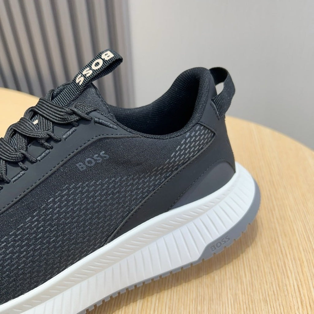 Boss Men's Layered Sport Sneakers