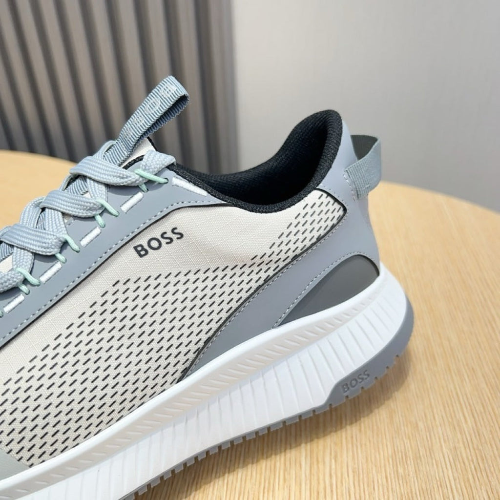 Boss Men's Layered Sport Sneakers