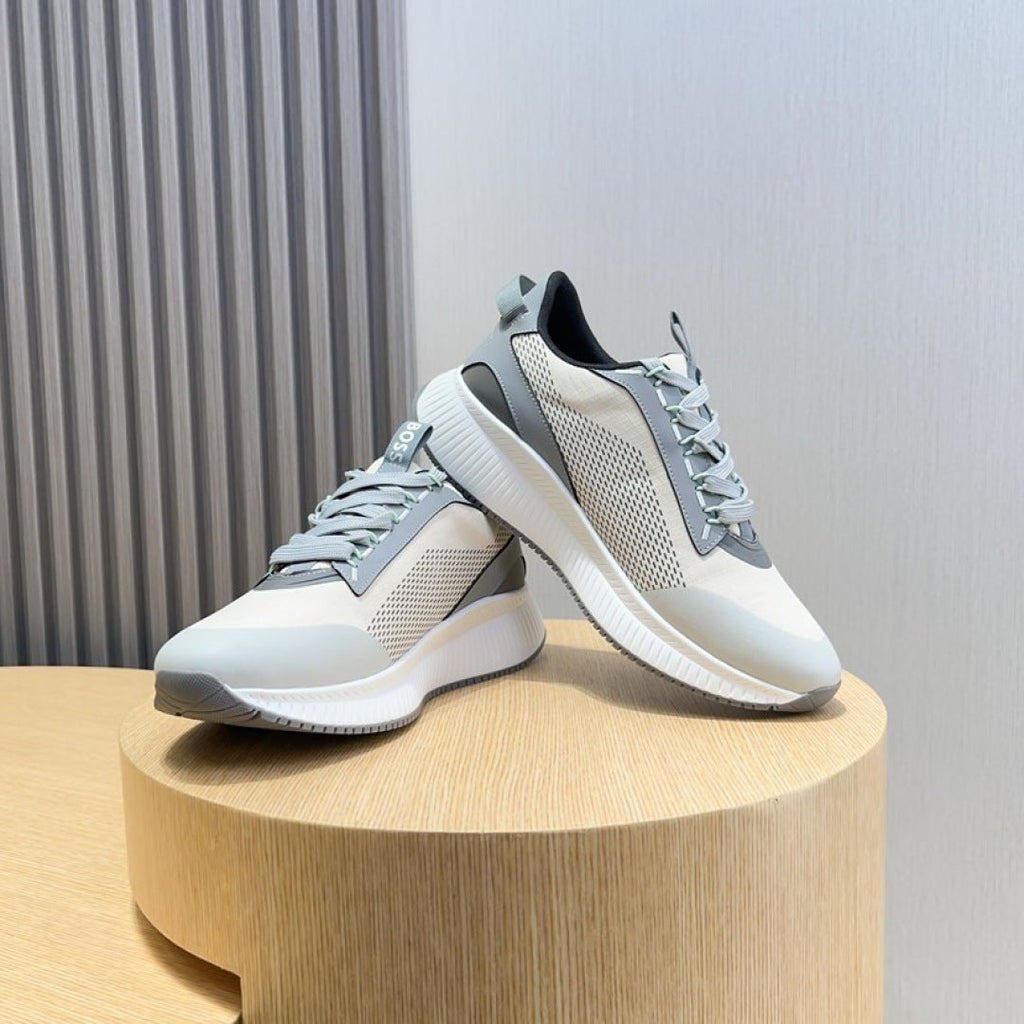 Boss Men's Layered Sport Sneakers