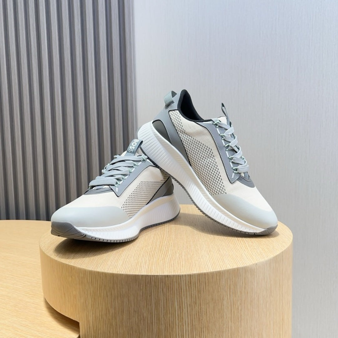 Boss Men's Layered Sport Sneakers