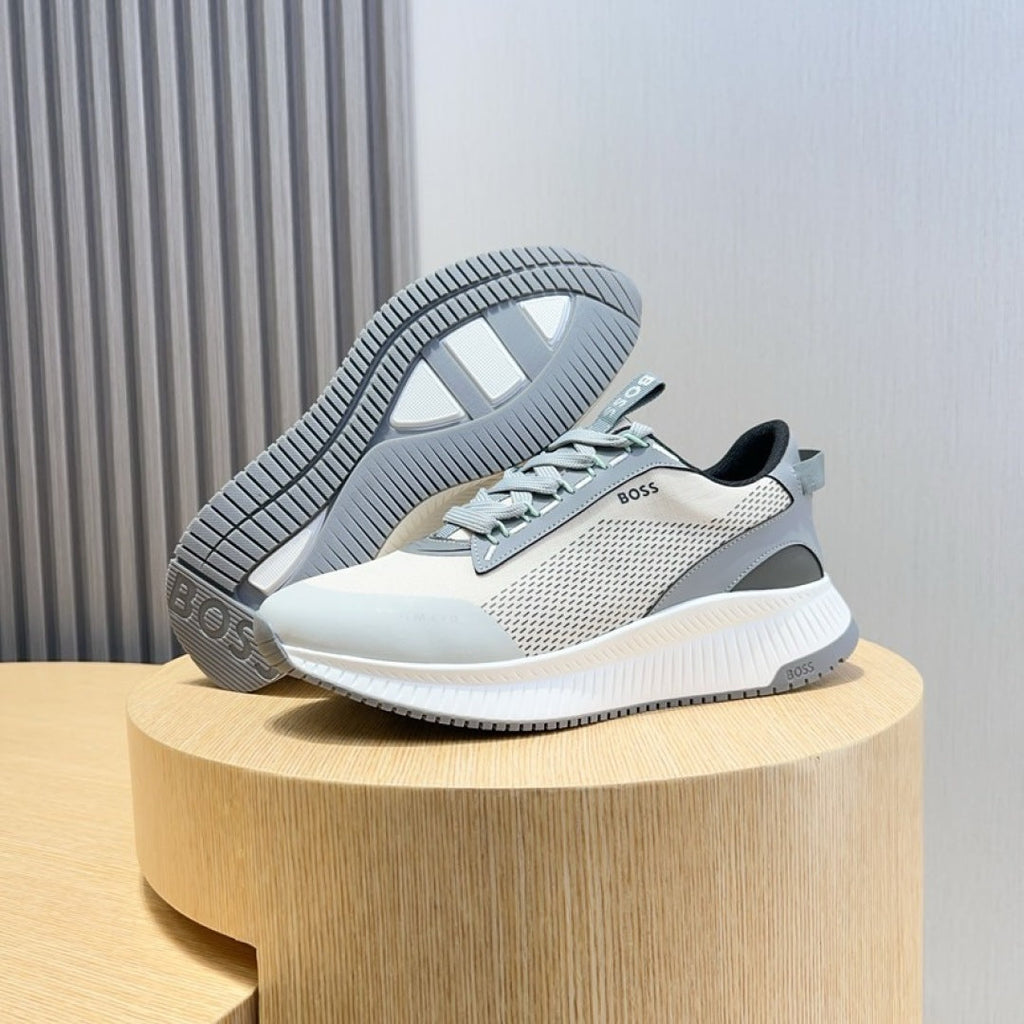 Boss Men's Layered Sport Sneakers