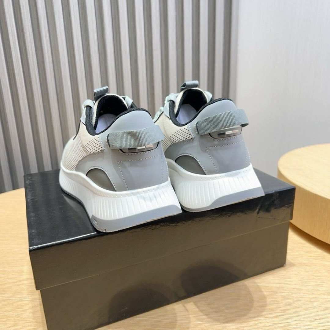 Boss Men's Layered Sport Sneakers
