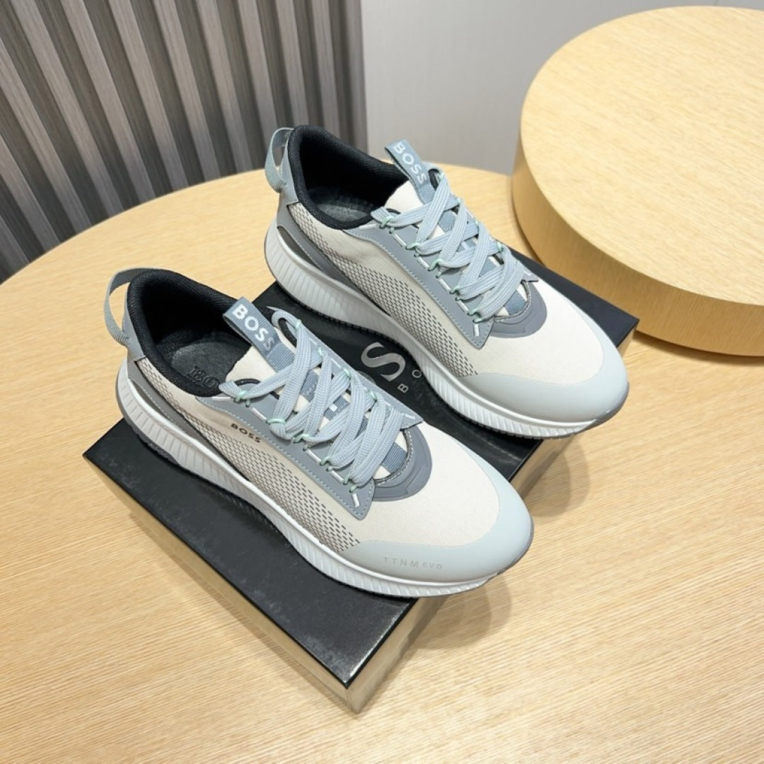 Boss Men's Layered Sport Sneakers