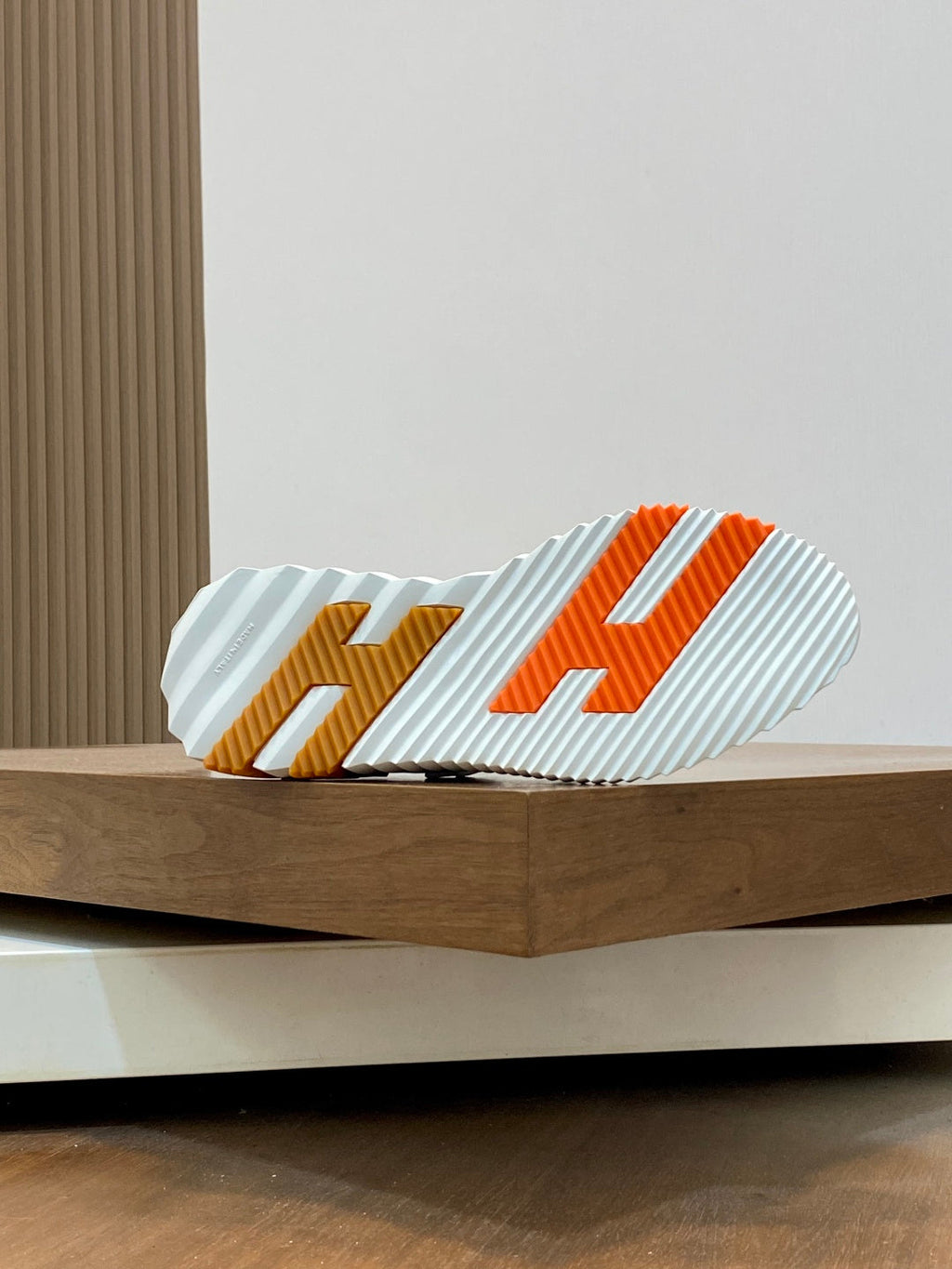 Hermès Suede and Denim Canvas Sneakers