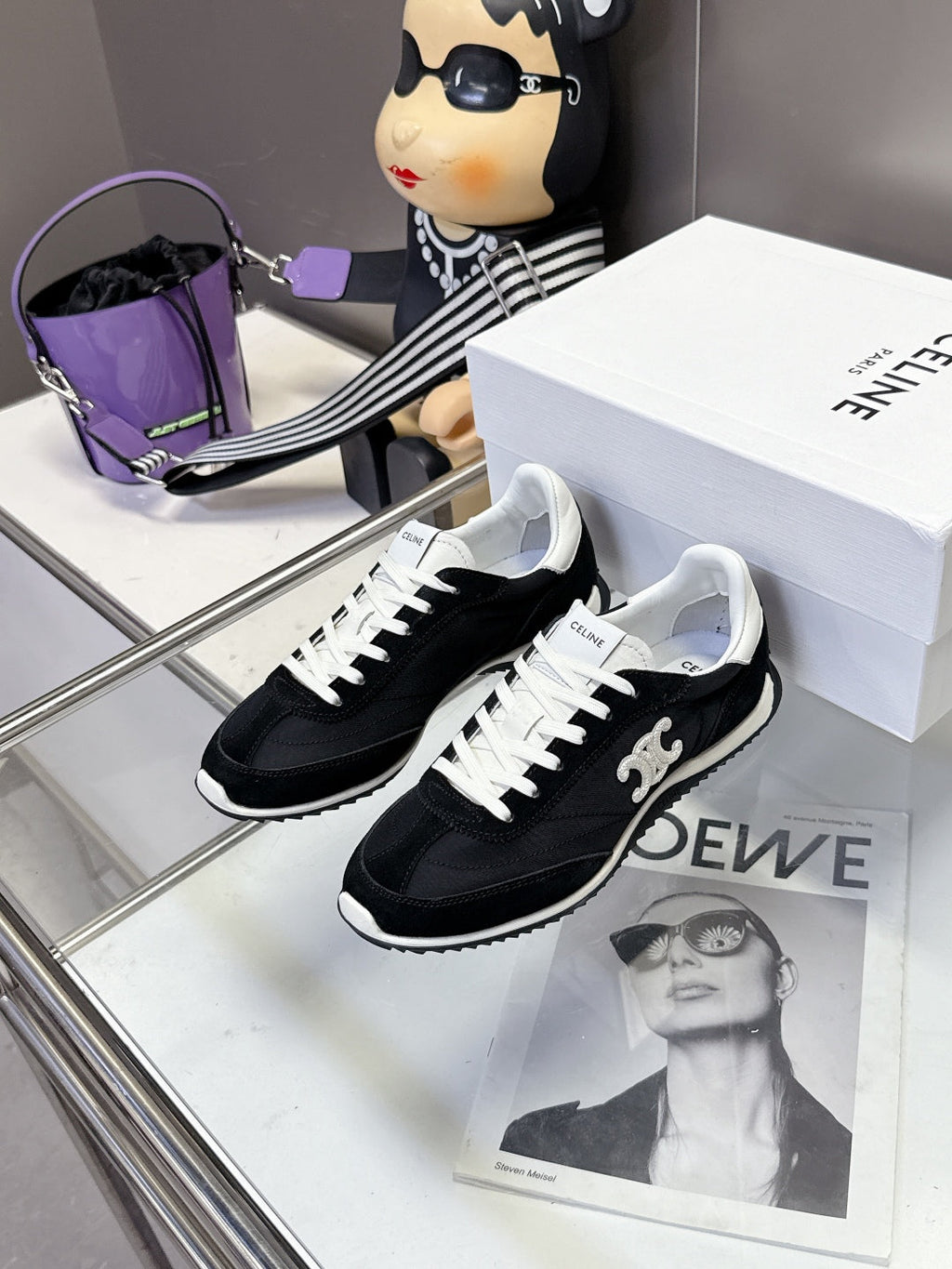 Celine Racer Women's Low-Top Sneakers