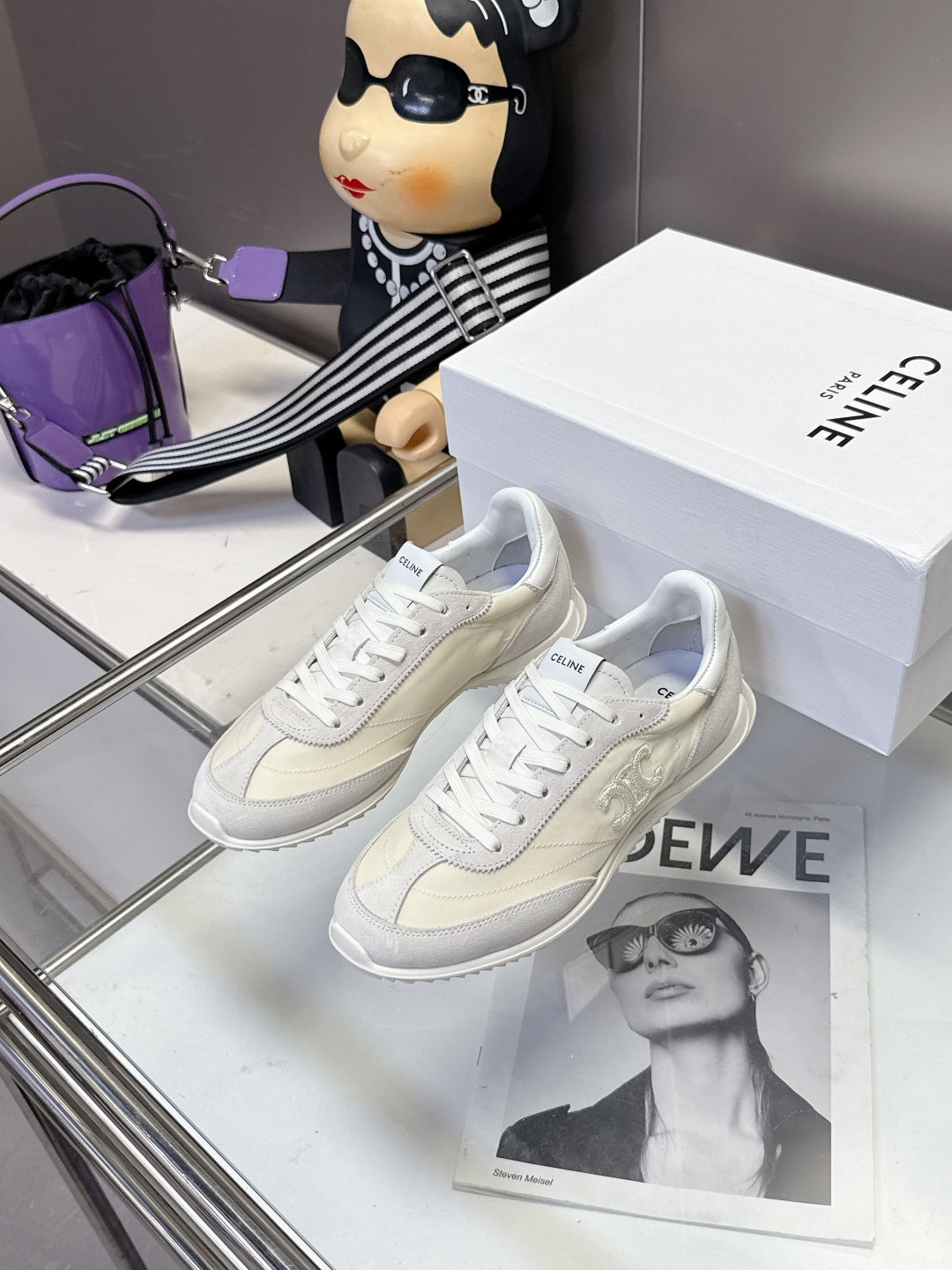 Celine Racer Women's Low-Top Sneakers
