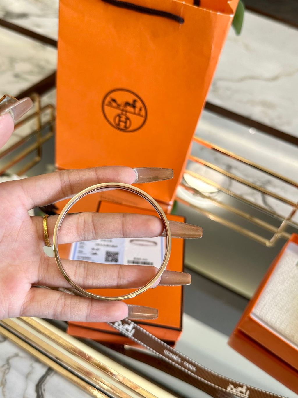 Hermès Letter Bracelet