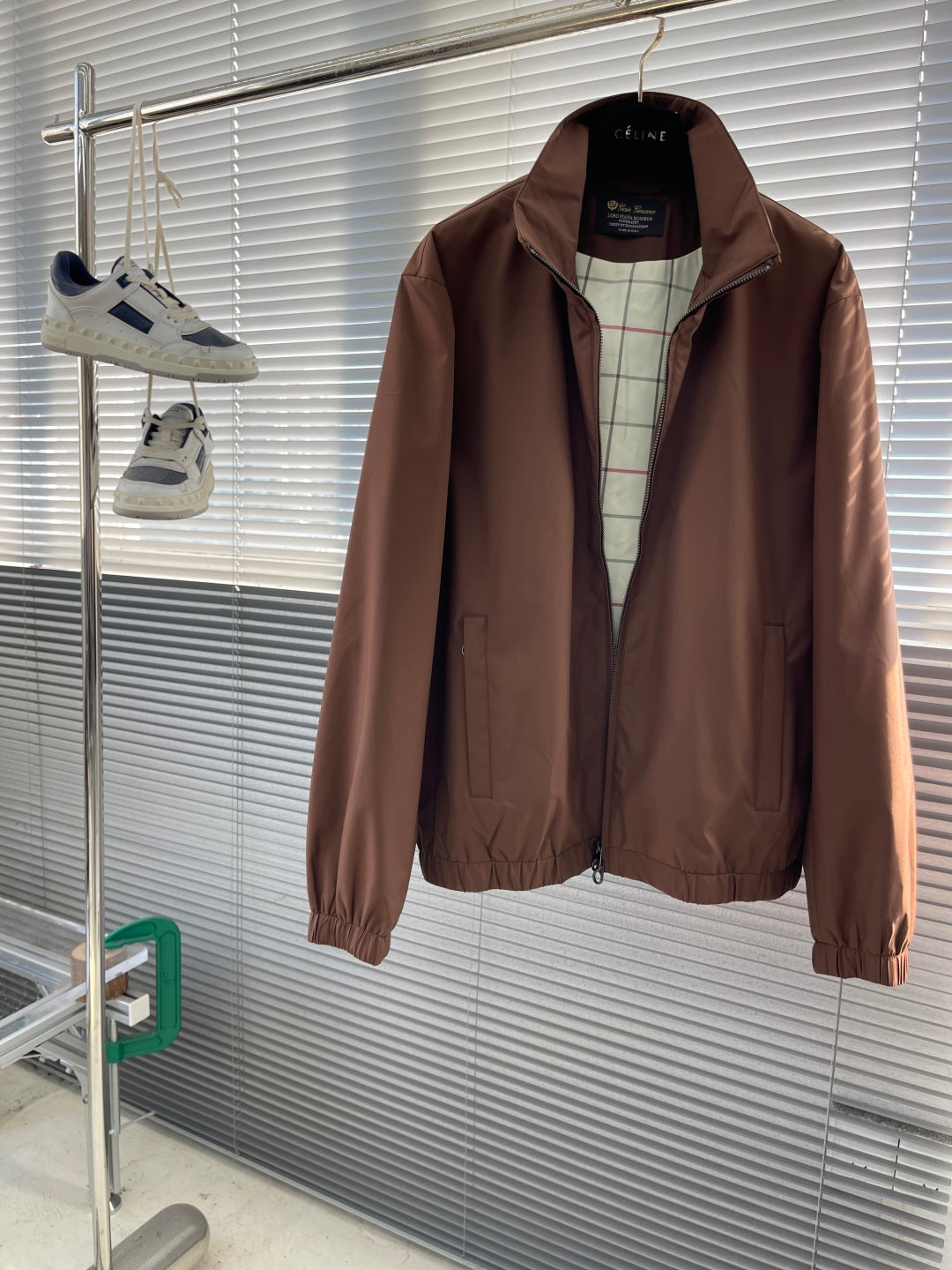 Loro Piana WindBelt Storm System Flight Jacket