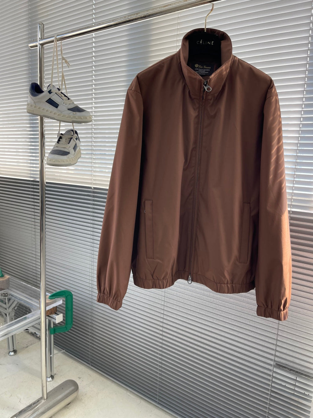 Loro Piana WindBelt Storm System Flight Jacket