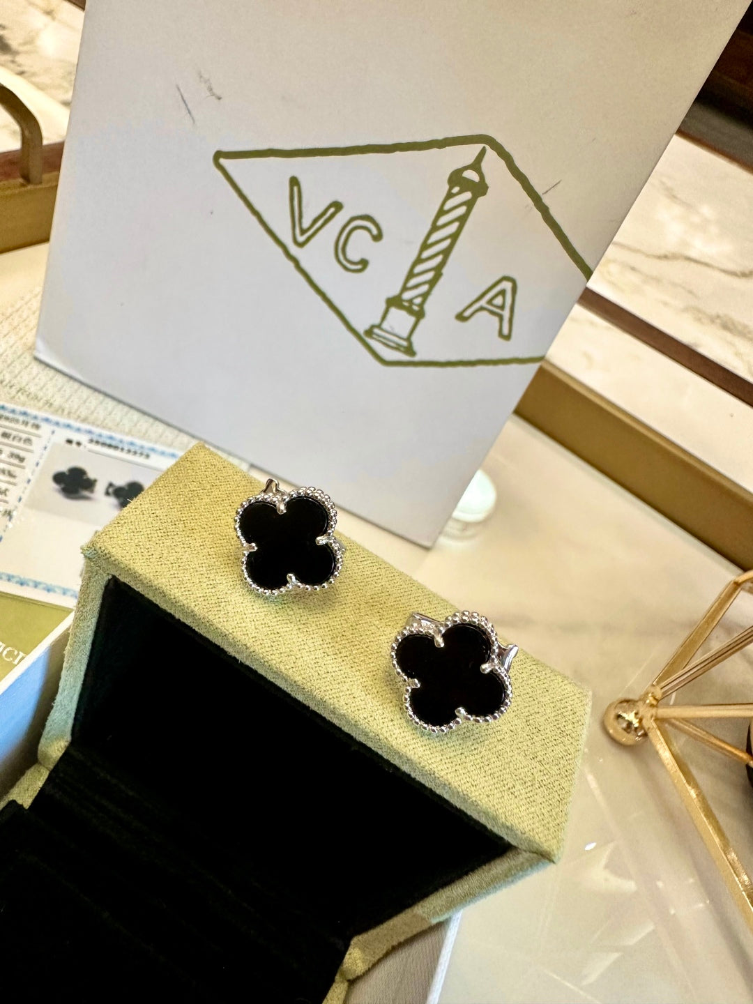 Van Cleef & Arpels Clover Earrings
