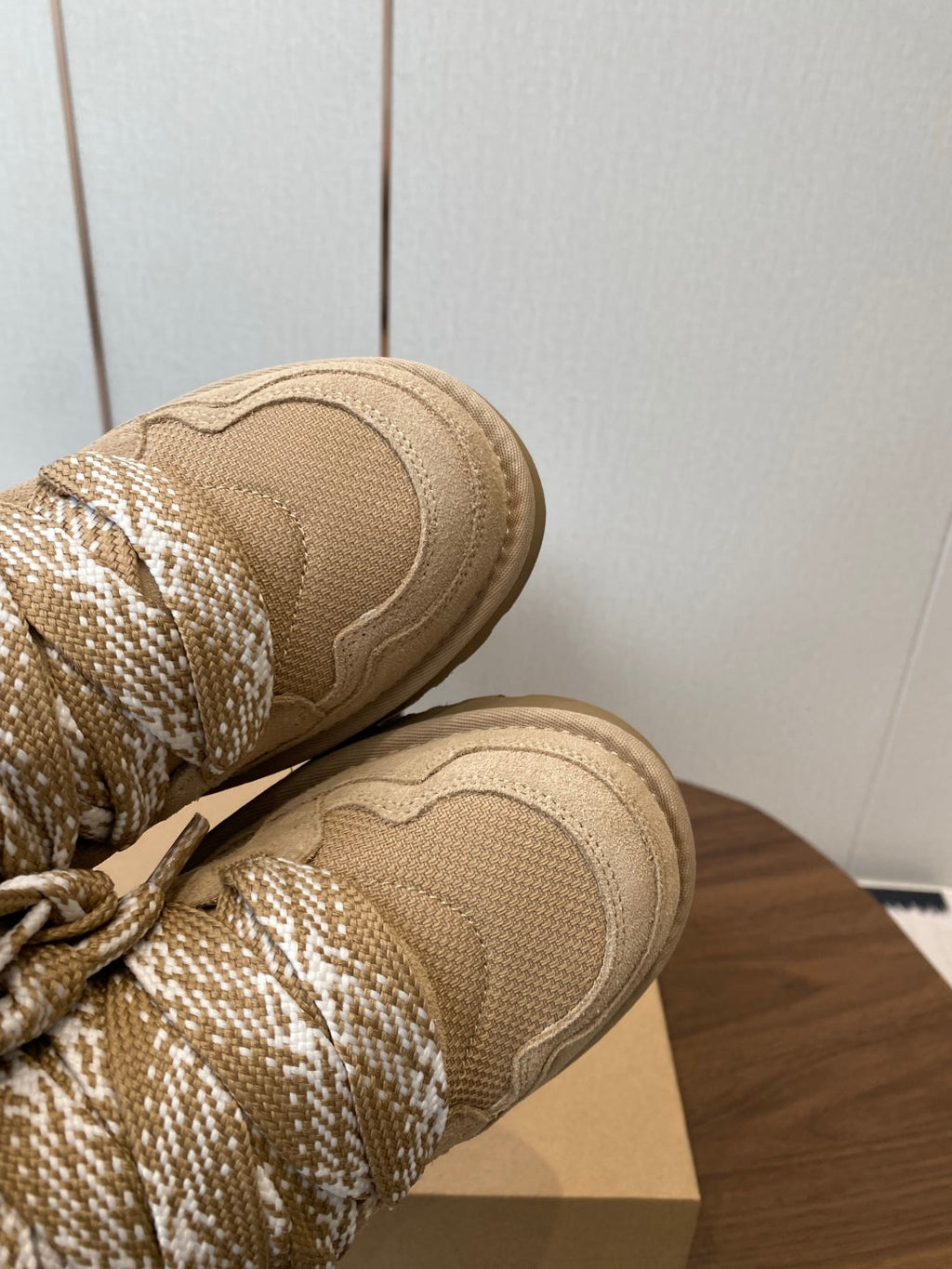 UGG Knitted Shearling Snow Boots