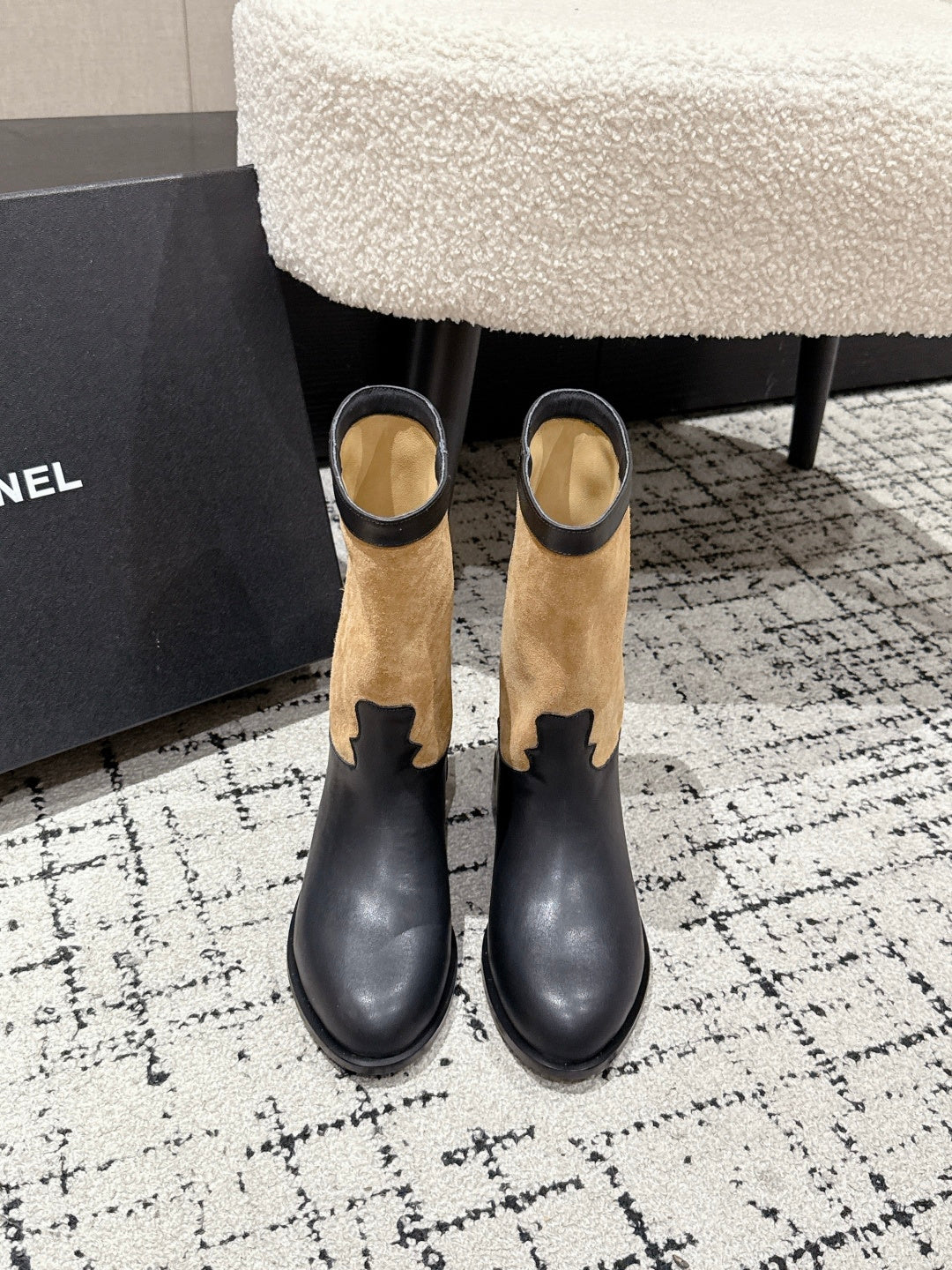 Chanel 25SS Runway Ankle Boots – Autumn/Winter Collection