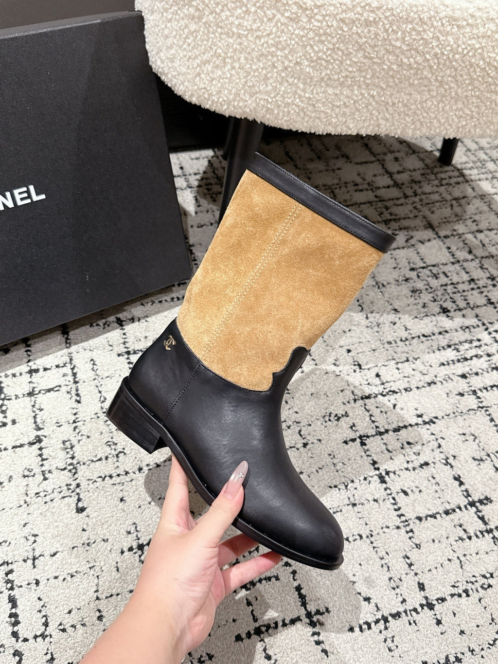 Chanel 25SS Runway Ankle Boots – Autumn/Winter Collection