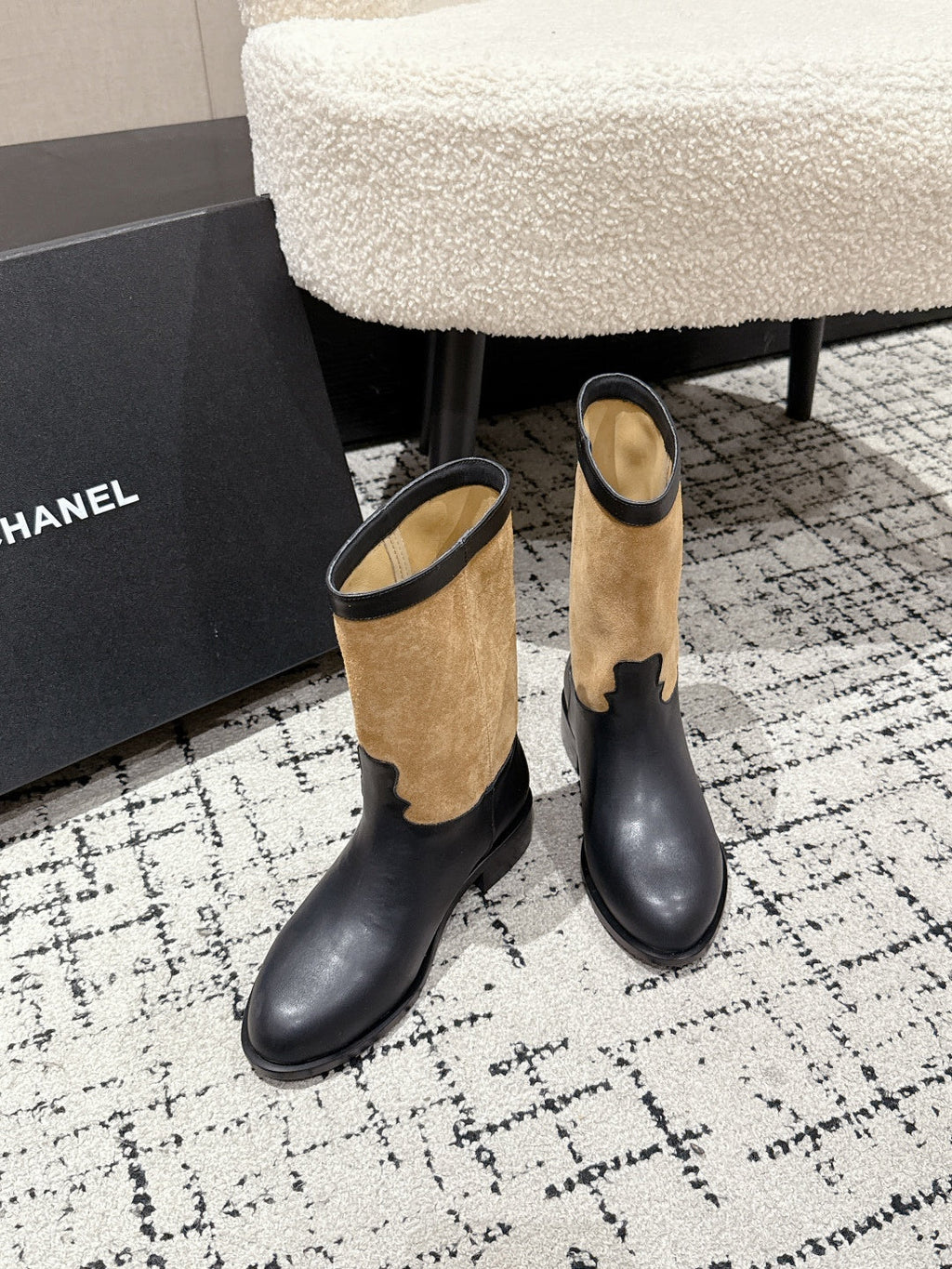 Chanel 25SS Runway Ankle Boots – Autumn/Winter Collection