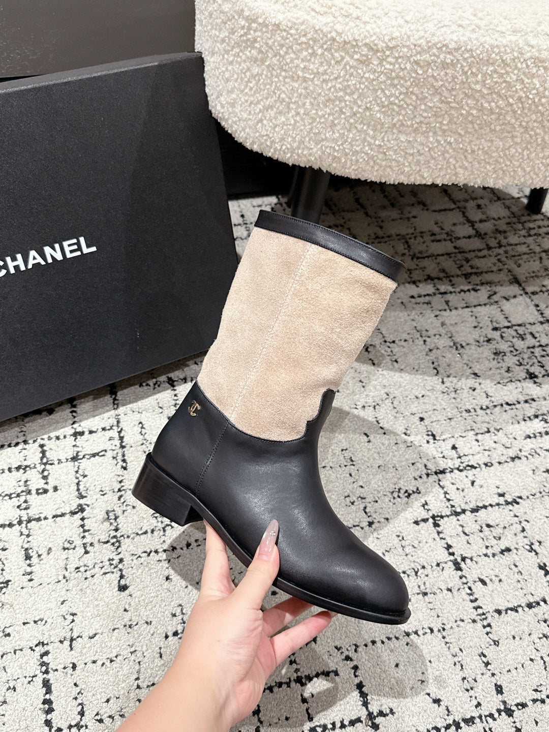 Chanel 25SS Runway Ankle Boots – Autumn/Winter Collection