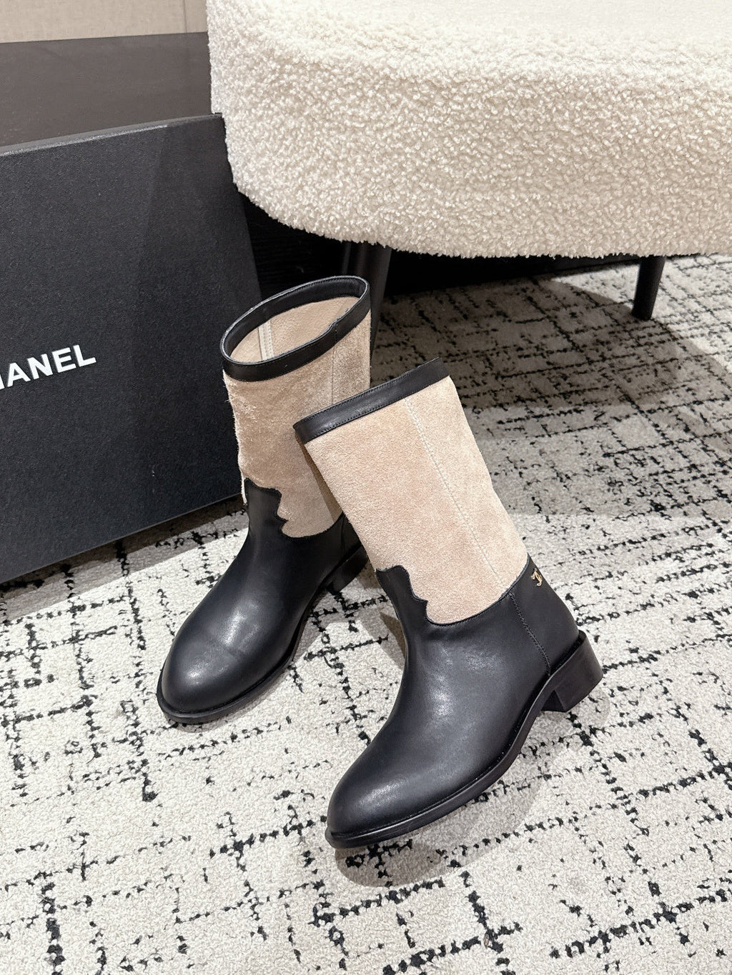 Chanel 25SS Runway Ankle Boots – Autumn/Winter Collection