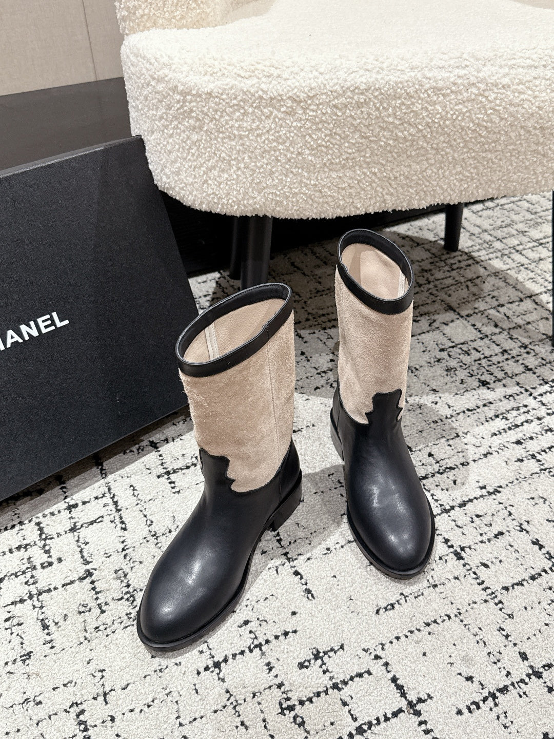 Chanel 25SS Runway Ankle Boots – Autumn/Winter Collection