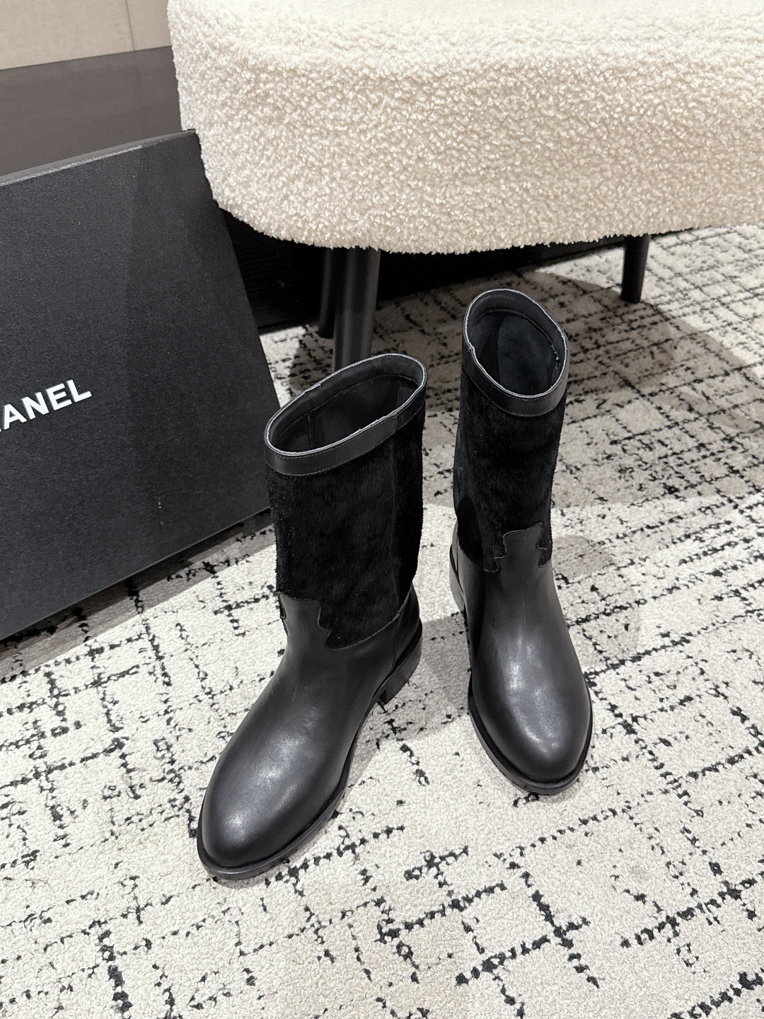 Chanel 25SS Runway Ankle Boots – Autumn/Winter Collection